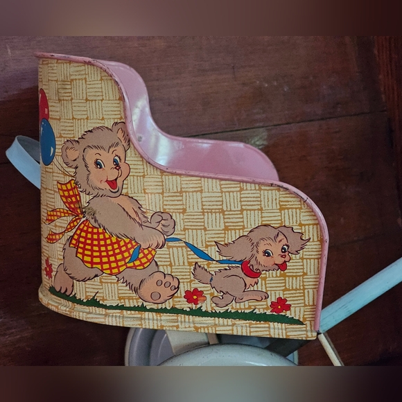 Vintage Tin Litho Pull Toy - Picture 2 of 14